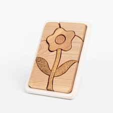 Tateplota Puzzle Flower Handmade Wooden Mosaic Puzzle (Flower) Handmade Wooden Mosaic Puzzle Flower | Wooden Flower Puzzle