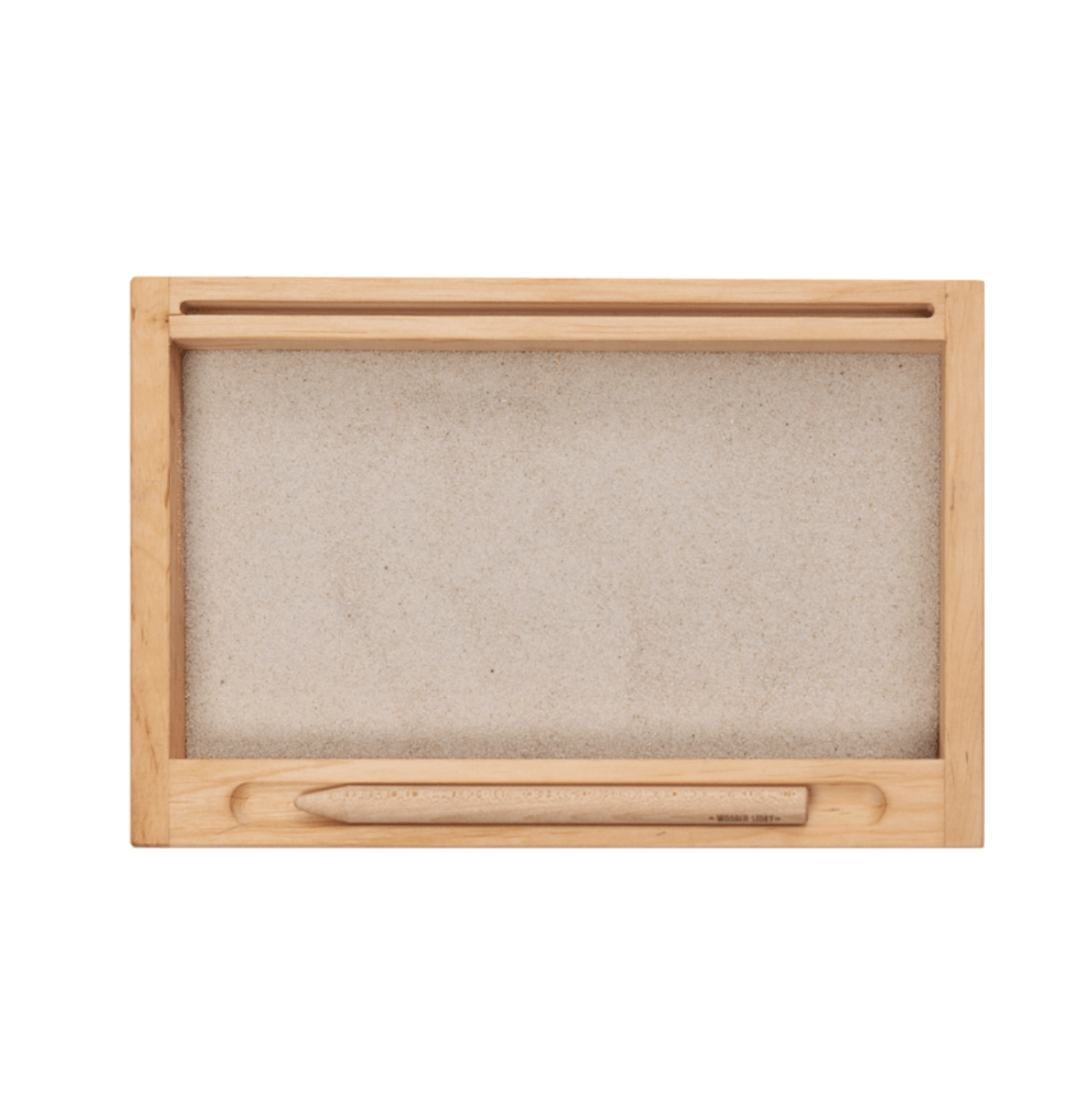 Wooden Story Educational Handmade Montessori Learning Tray by Wooden Story Handmade Wooden Montessori Learning Tray I Eco-Friendly Educational Sand Tray