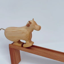 The Wooden Walking Cow