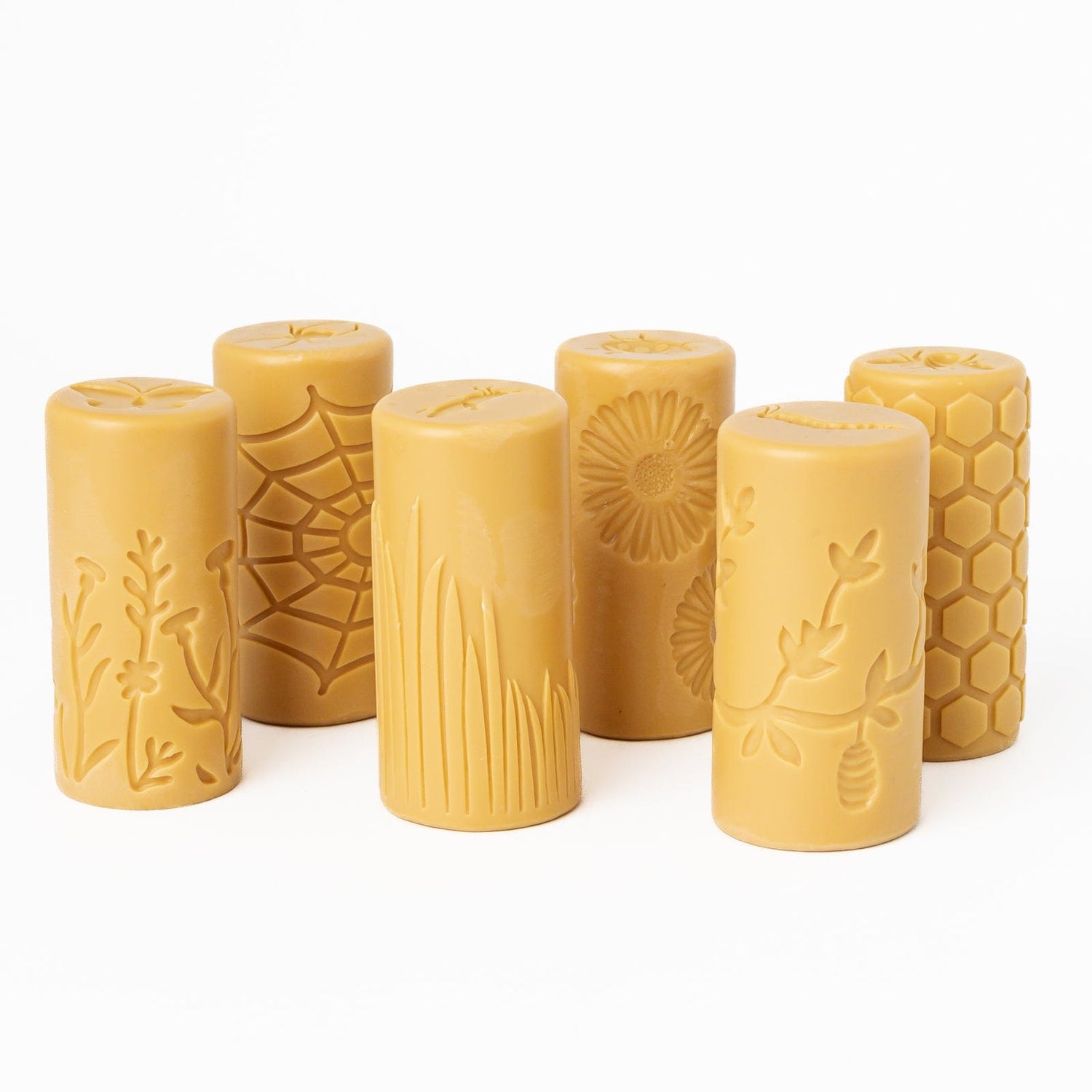 Yellow Door Sensory Play Play Dough Roller & Stamper - Garden Bugs (6 pack)