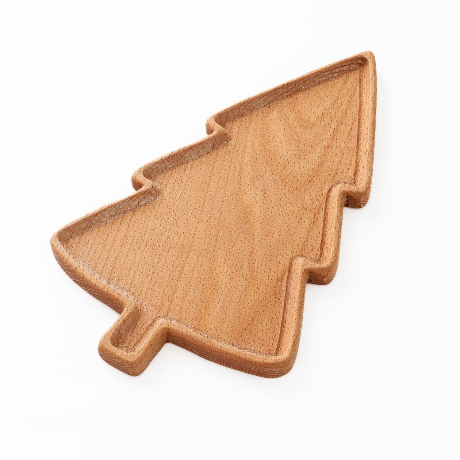 Aw & Co. Sensory Play Large Wooden Tree Plate / Sensory Tray (Made in Canada)