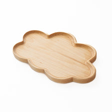 Aw & Co. Sensory Play Wooden Cloud Plate / Sensory Tray (Made in Canada)