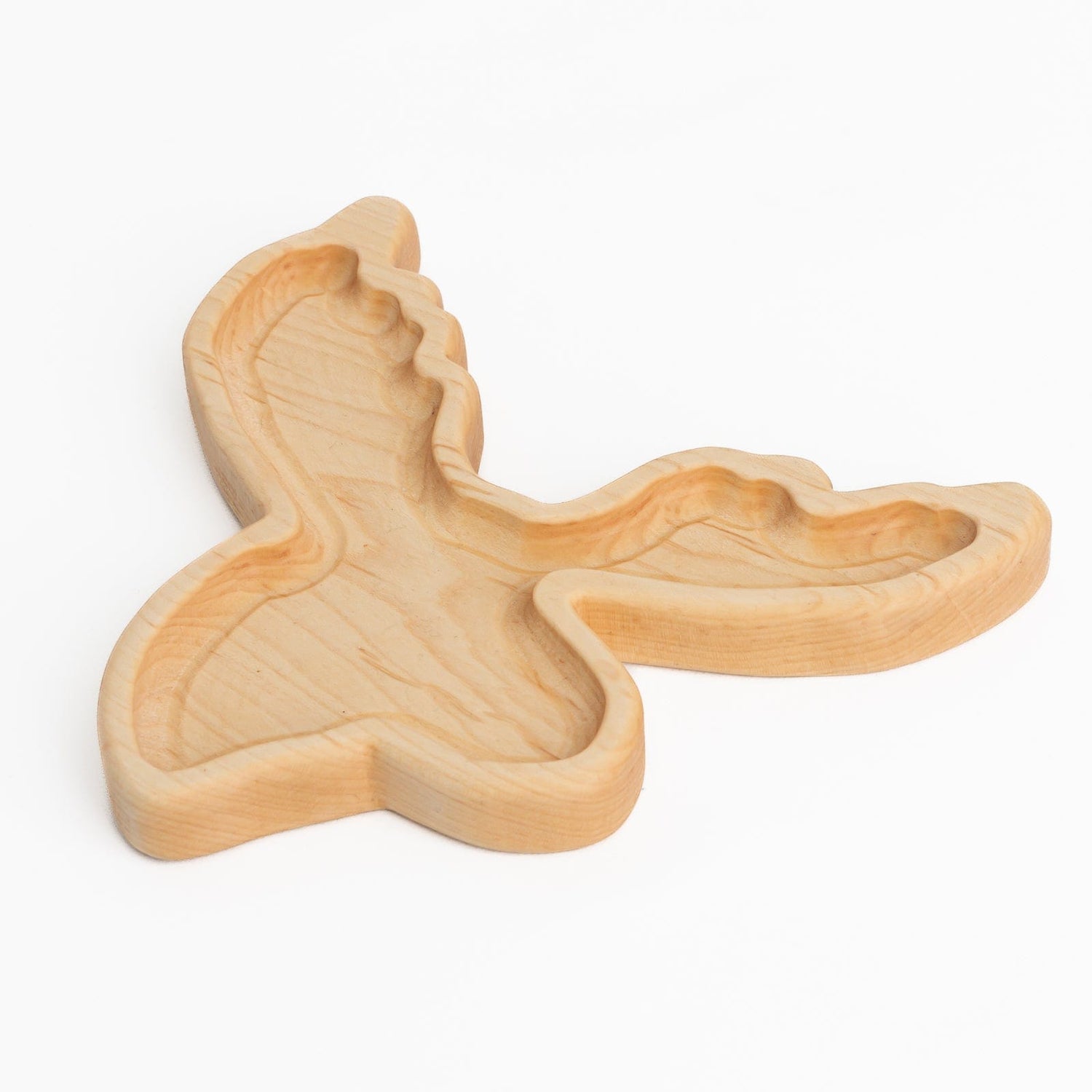 Aw & Co. Sensory Play Wooden Moose Plate / Sensory Tray (Made in Canada)