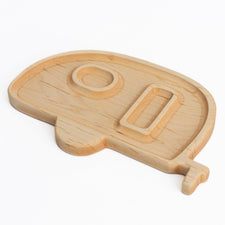 Aw & Co. Sensory Play Wooden Retro Camper Plate / Sensory Tray (Made in Canada)
