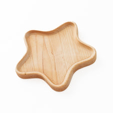 Aw & Co. Sensory Play Wooden Star Plate / Sensory Tray (Made in Canada)
