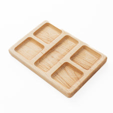 Aw & Co. Sensory Play Wooden Tinker Tray (Made in Canada)