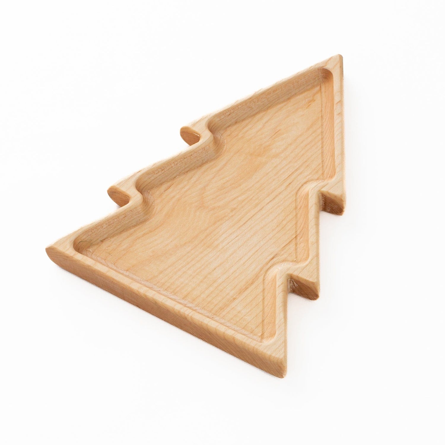Aw & Co. Sensory Play Wooden Tree Plate / Sensory Tray (Made in Canada)