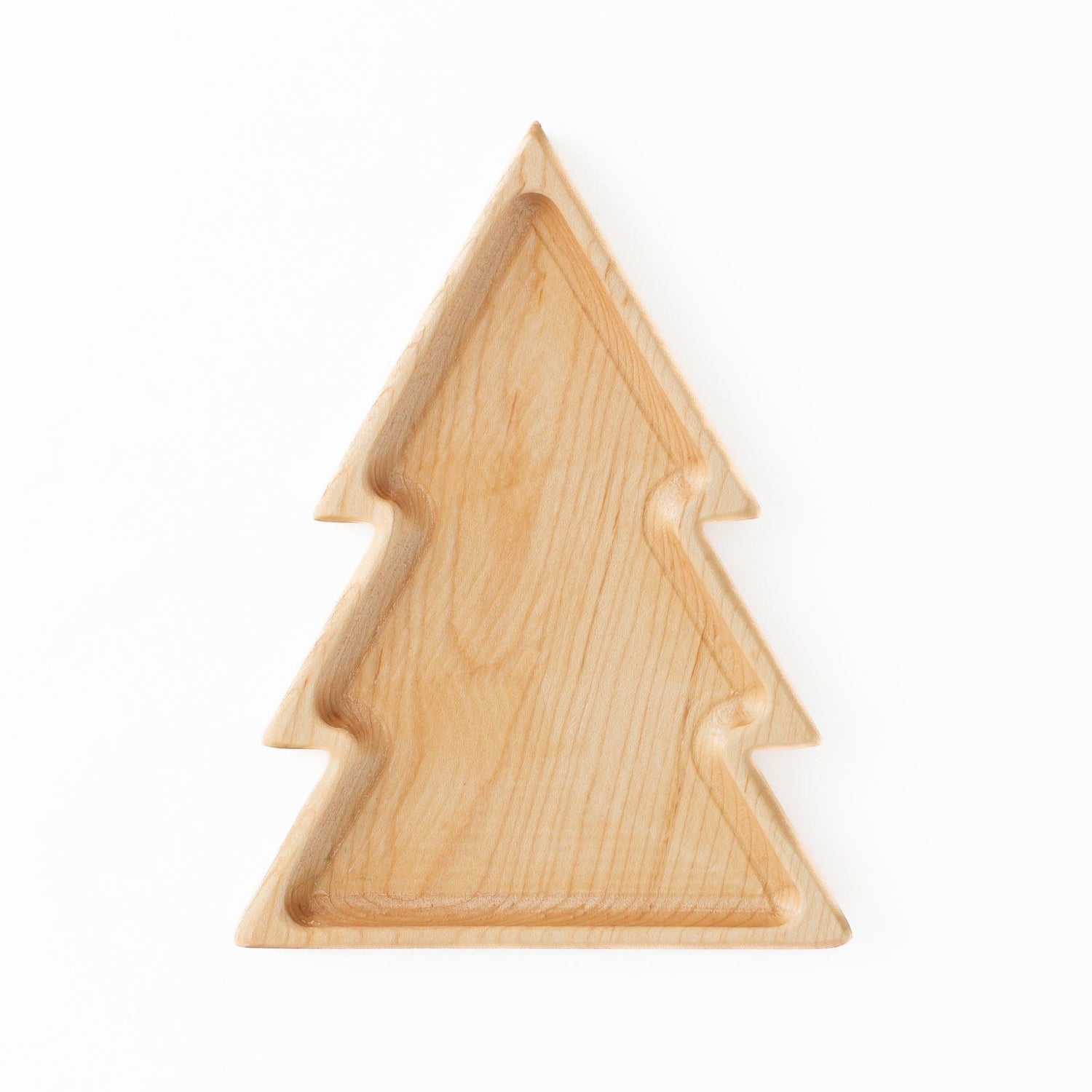 Aw & Co. Sensory Play Wooden Tree Plate / Sensory Tray (Made in Canada)