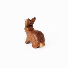 Bumbleberry Toys Wooden Animals "Bella Bunny" Wooden Animal Toy (Handmade in Canada)