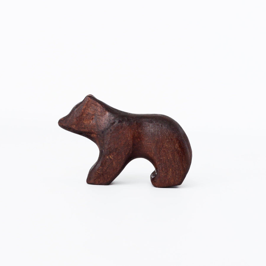 Bumbleberry Toys Wooden Animals "Boris Bear" Wooden Animal Toy (Handmade in Canada)