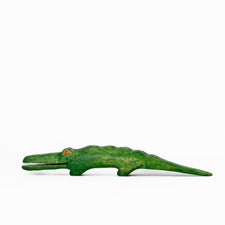 Bumbleberry Toys Wooden Animals "Clarence Crocodile" Wooden Animal Toy (Handmade in Canada)