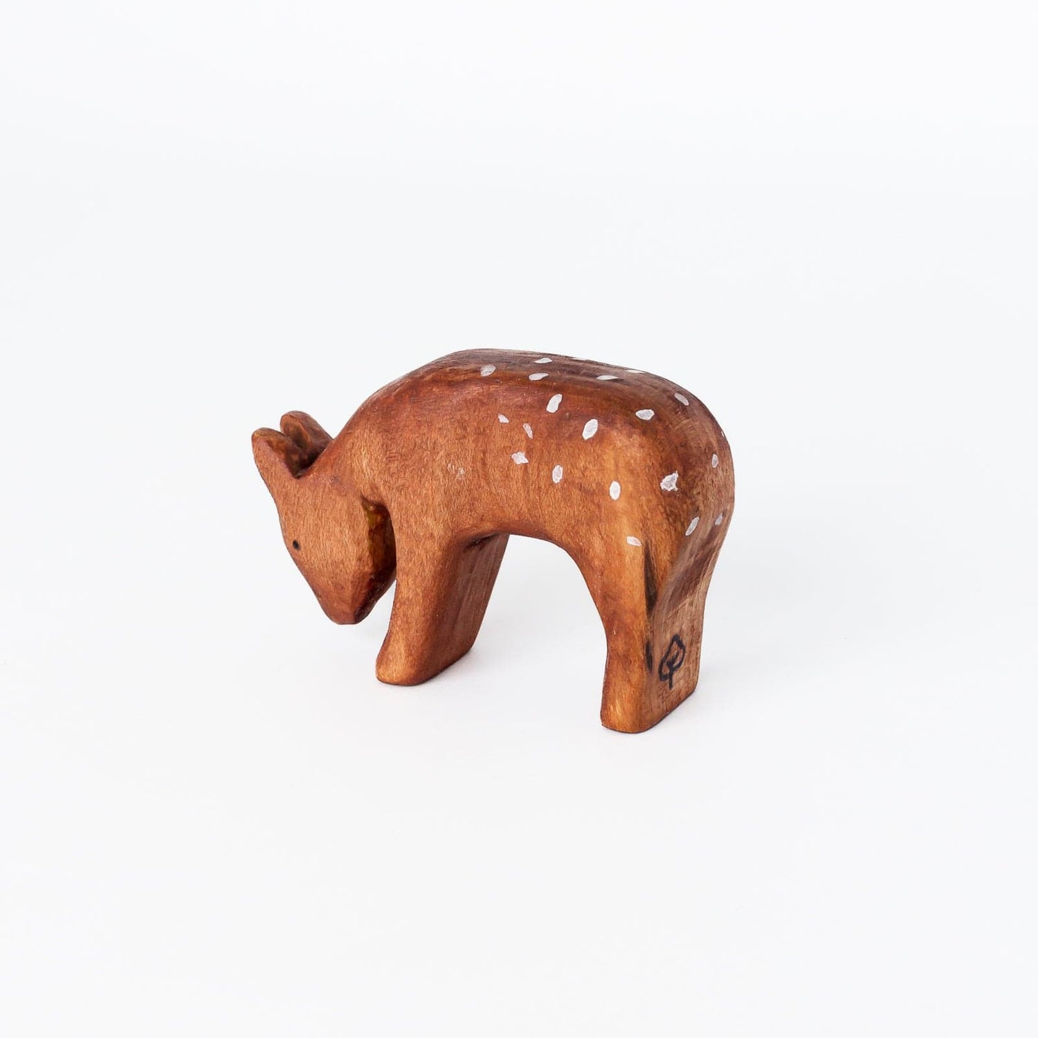 Bumbleberry Toys Wooden Animals "Felicity Fawn" Wooden Animal Toy (Handmade in Canada)