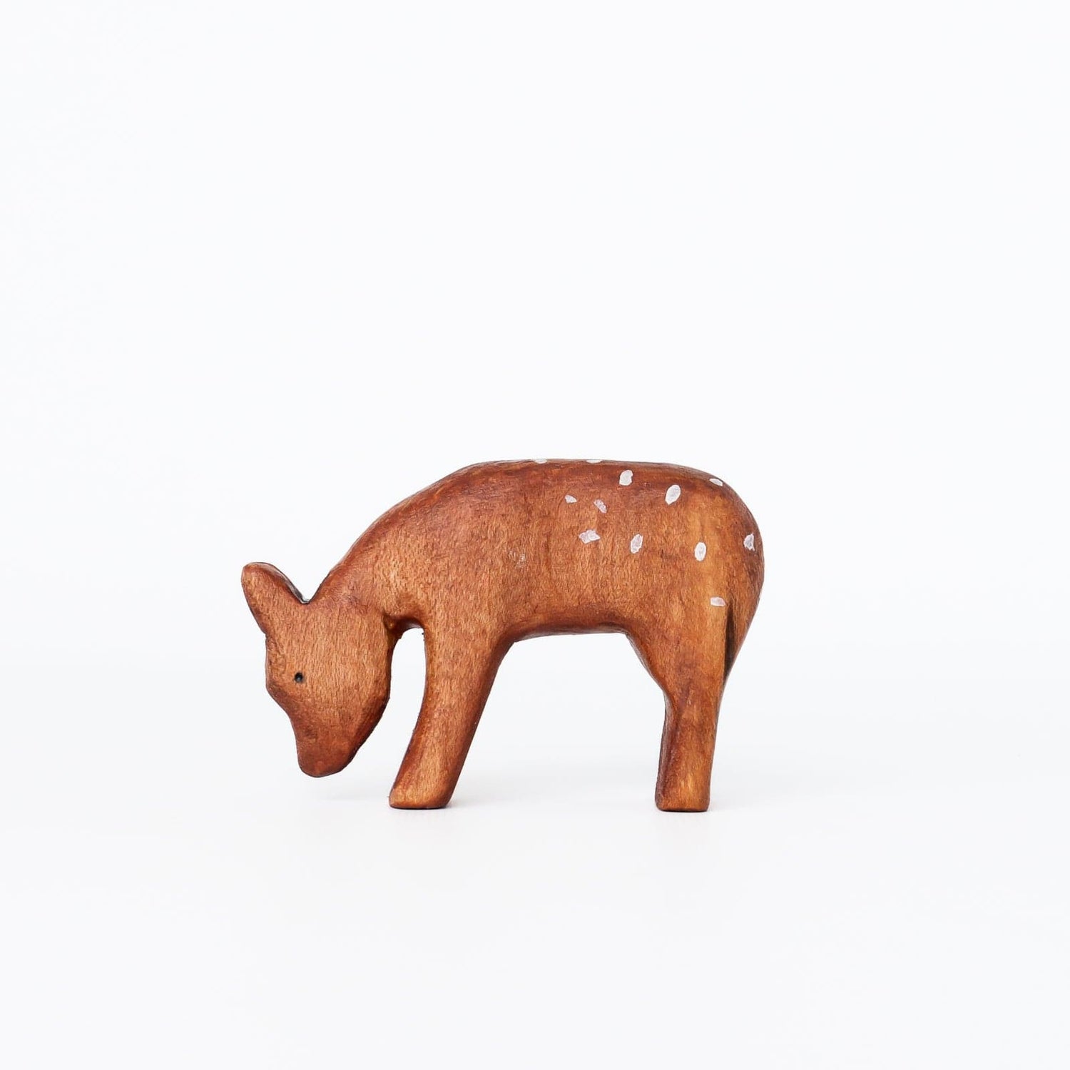 Bumbleberry Toys Wooden Animals "Felicity Fawn" Wooden Animal Toy (Handmade in Canada)