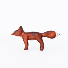 Bumbleberry Toys Wooden Animals "Freddie Fox" Wooden Animal Toy (Handmade in Canada)