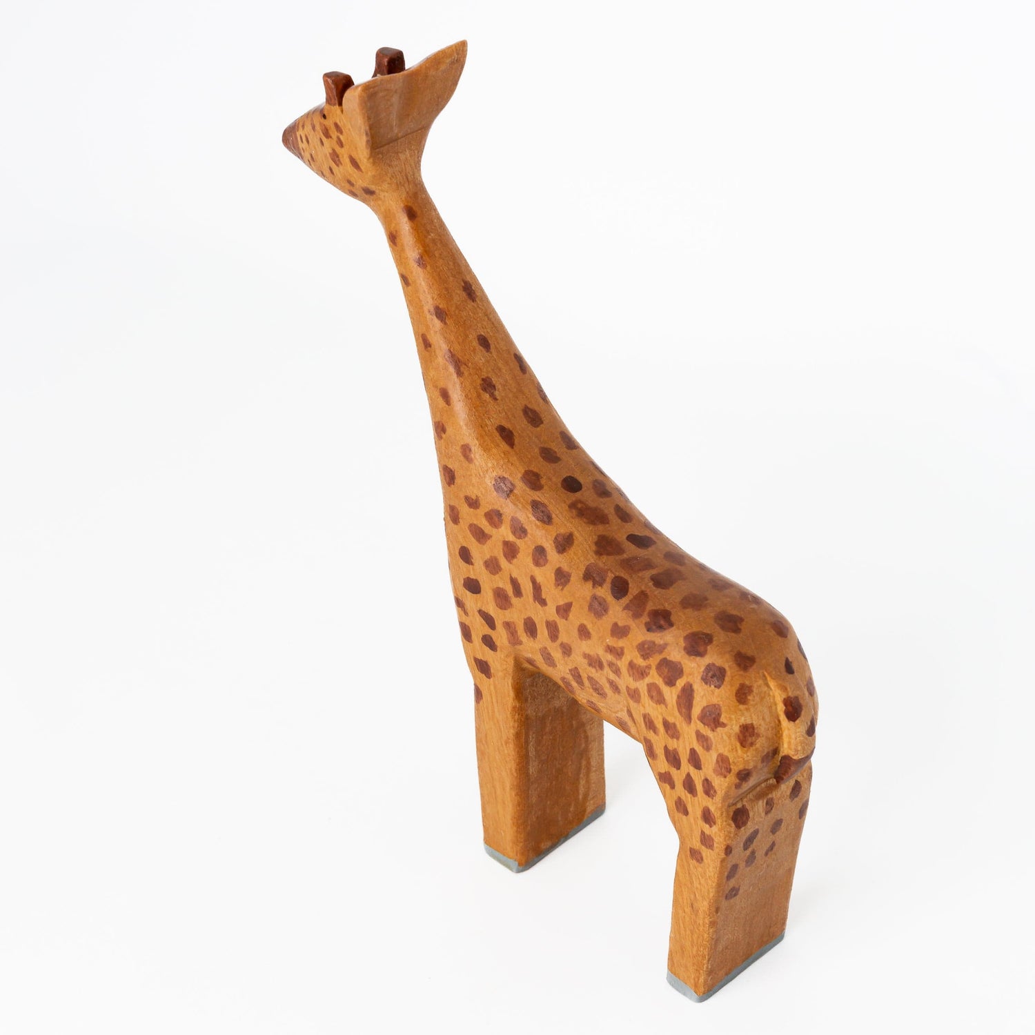 Bumbleberry Toys Wooden Animals "Georgia Giraffe" Wooden Animal Toy (Handmade in Canada)