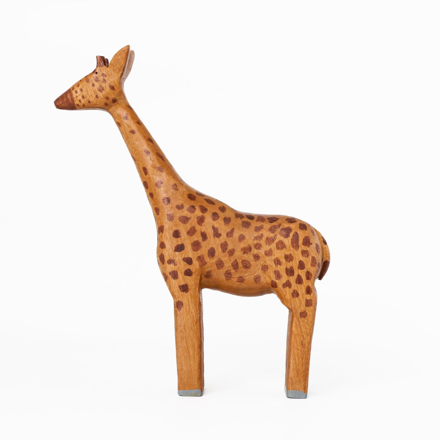 Bumbleberry Toys Wooden Animals "Georgia Giraffe" Wooden Animal Toy (Handmade in Canada)