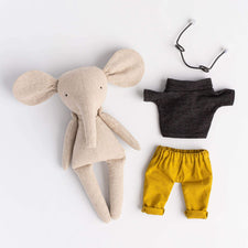 Elephant Thyme Handmade Linen Soft Toy | Handmade Soft Toys