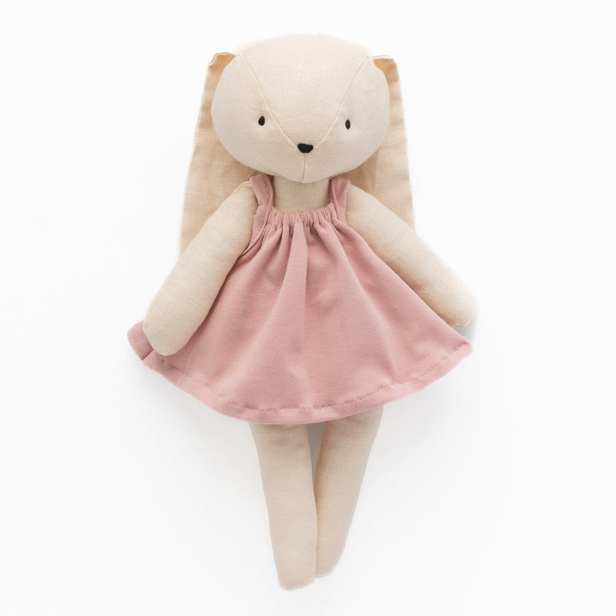 Dough Parlour Sensory Play Huggabeau "Lumi" Bunny (Handmade in Canada)