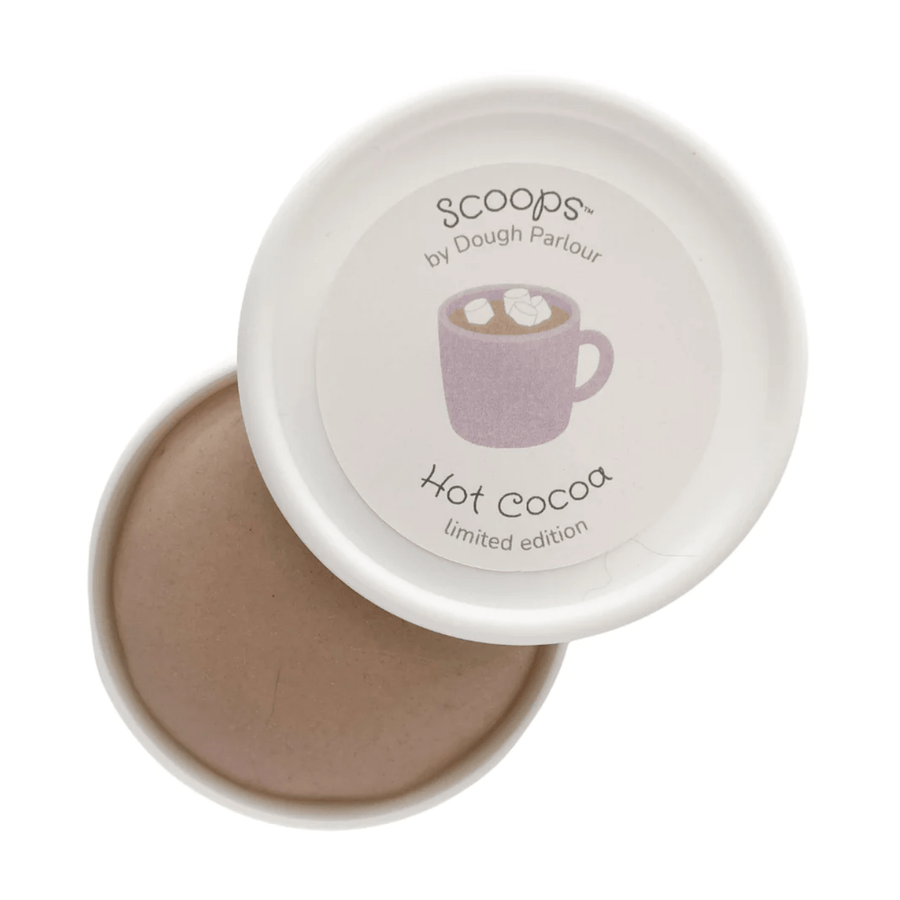 Dough Parlour Sensory Play Limited Edition Hot Cocoa Dough (Made in Canada) Limited Edition Hot Cocoa Dough | Handcrafted in Canada