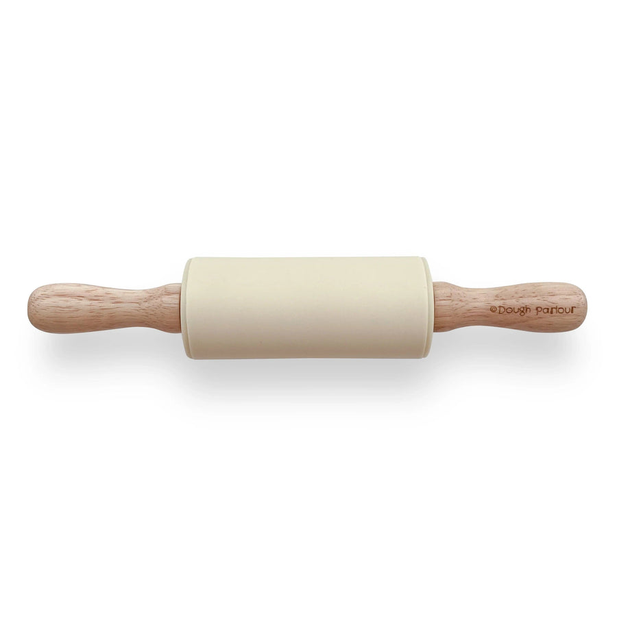 Dough Parlour Sensory Play Premium Silicone Rolling Pin (Made in Canada) - Banana