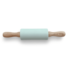 Dough Parlour Sensory Play Premium Silicone Rolling Pin (Made in Canada) - Mint