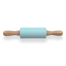 Dough Parlour Sensory Play Premium Silicone Rolling Pin (Made in Canada) - Sky Blue