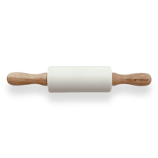 Dough Parlour Sensory Play Premium Silicone Rolling Pin (Made in Canada) - Vanilla Cream