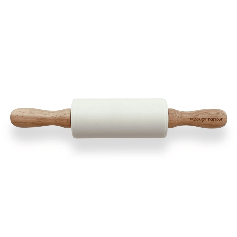 Dough Parlour Sensory Play Premium Silicone Rolling Pin (Made in Canada) - Vanilla Cream