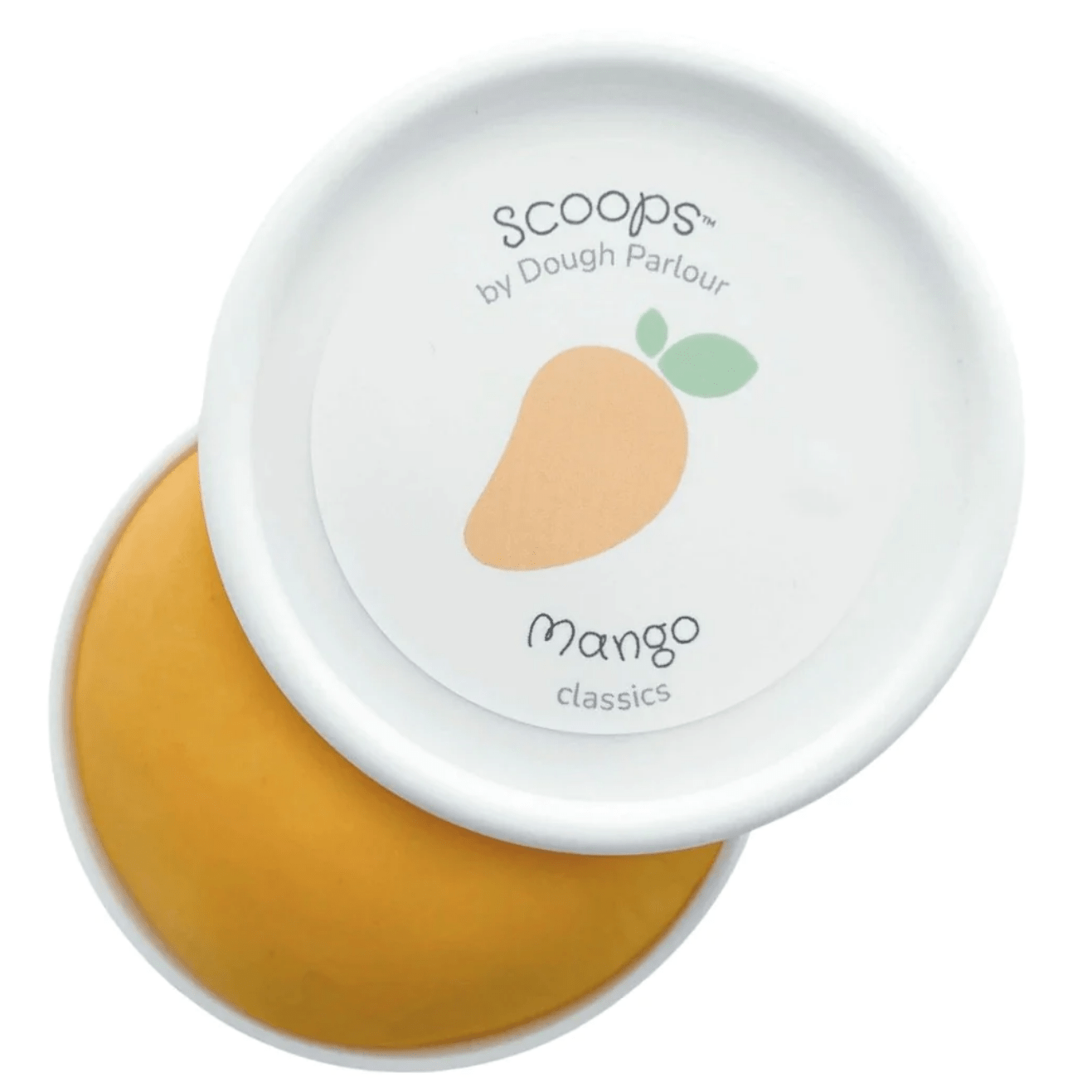 Dough Parlour Sensory Play Scoops® Mango Scented Dough (Made in Canada) Mango Dough | Handcrafted in Canada