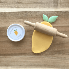 Dough Parlour Sensory Play Scoops® Mango Scented Dough (Made in Canada) Mango Dough | Handcrafted in Canada