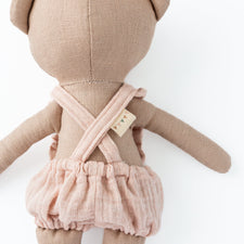 Huggabeau Soft Toys Huggabeau Clothing Set - Blush Pink Ruffly Bloomeralls Huggabeau Pink Ruffly Bloomeralls Clothing Set