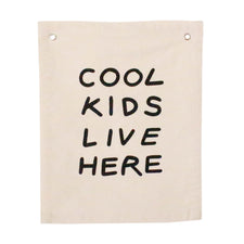 Imani Collective Décor Cool Kids Live Here Banner