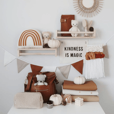 Imani Collective Décor "Kindness is Magic" Organic Canvas Banner