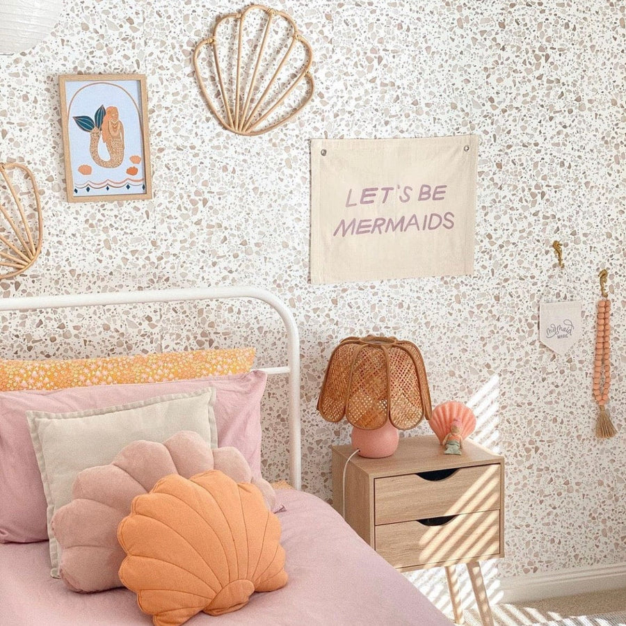 Imani Collective Décor Let's Be Mermaids Banner