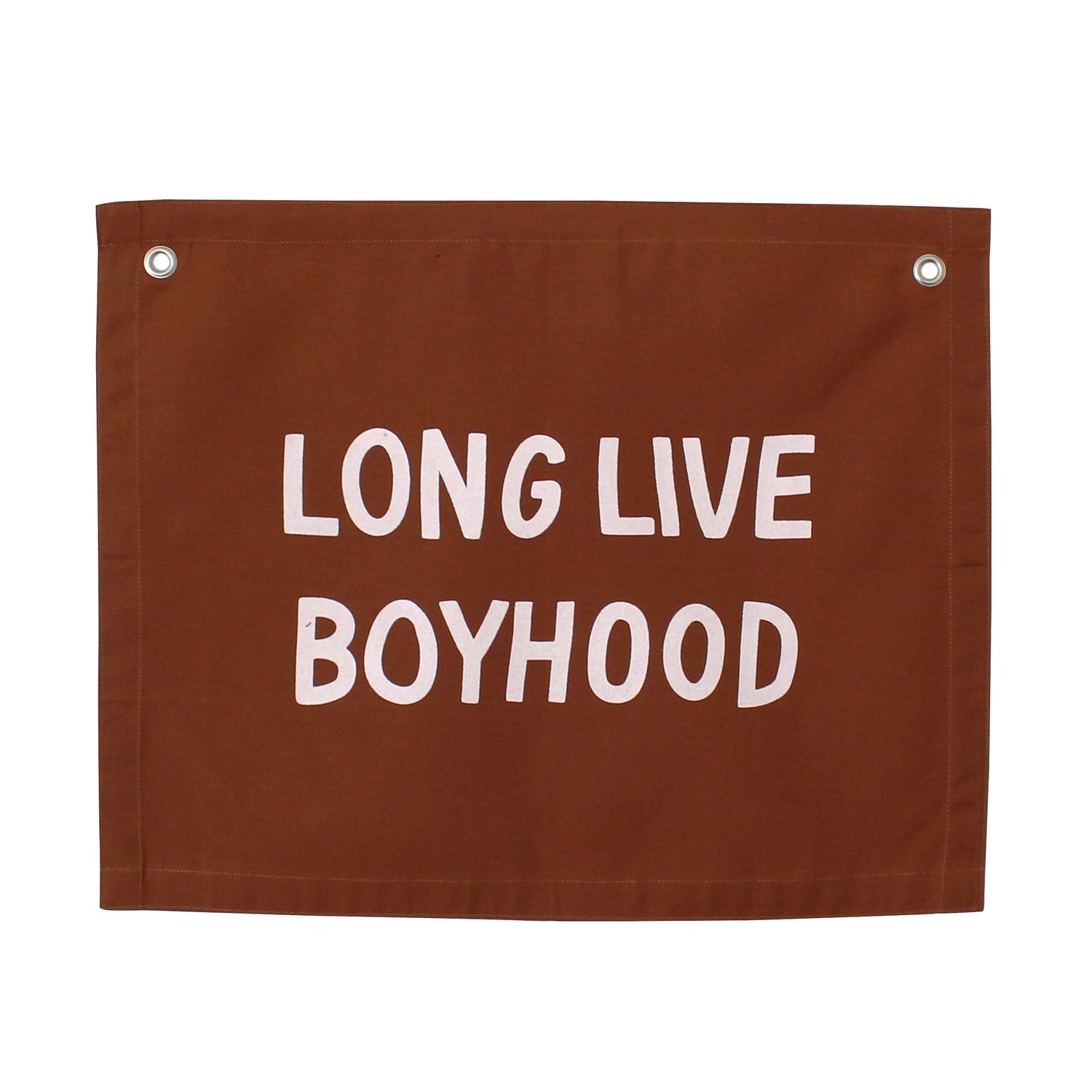 Imani Collective Décor Long Live Boyhood Banner (Rust)