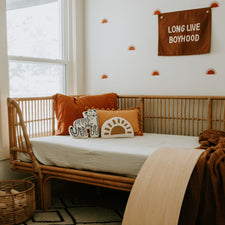 Imani Collective Décor Long Live Boyhood Banner (Rust)
