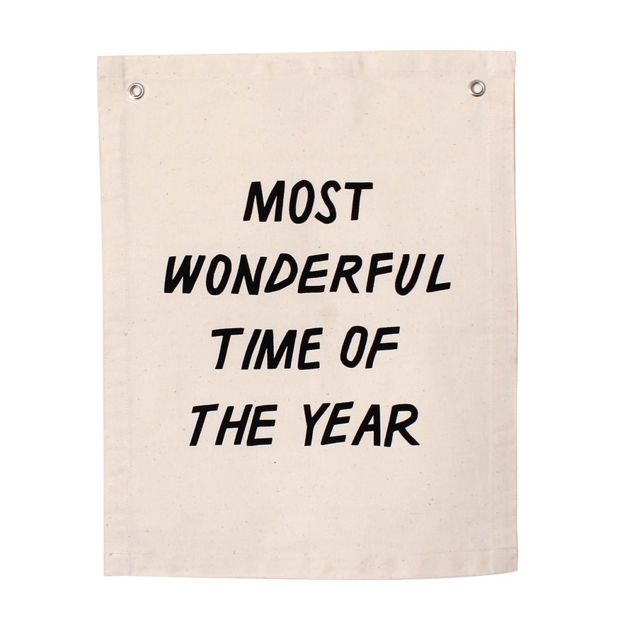 Imani Collective Décor Most Wonderful Time of Year Banner