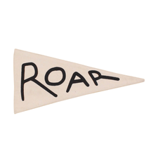 Imani Collective Décor "Roar" Organic Canvas Pennant