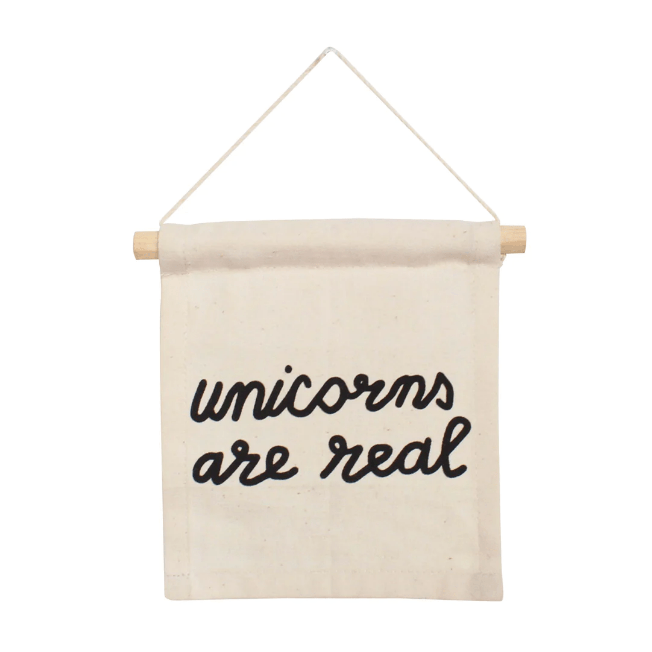 Imani Collective Décor Unicorns Are Real Hang Sign