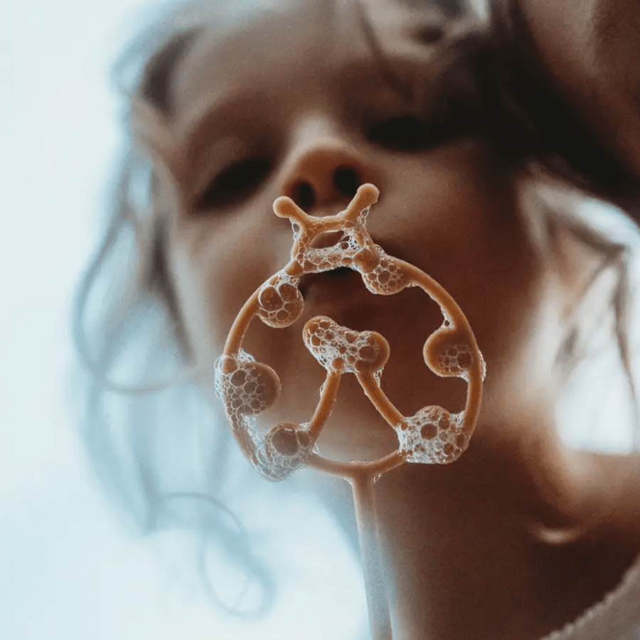 Kinfolk Pantry Sensory Play Lady Bug Eco Bubble Wand