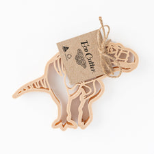 Kinfolk Pantry Sensory Play Large T-Rex Dinosaur Eco Cutter (Biodegradable Play Dough Cutter)