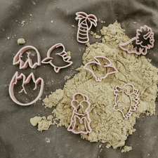 Kinfolk Pantry Sensory Play Mini Baby Dinosaur Set (Biodegradable Play Dough Cutters)