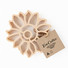 Kinfolk Pantry Sensory Play Sunflower Eco Cutter (Biodegradable Play Dough Cutter)