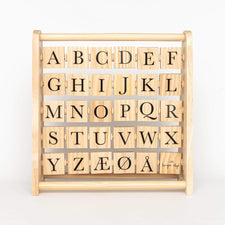 Alphabet Wooden Block Frame Wooden Alphabet Blocks