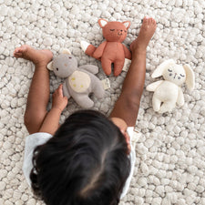 Konges Slojd Rattles Mini Soft Toy Dragon Rattle