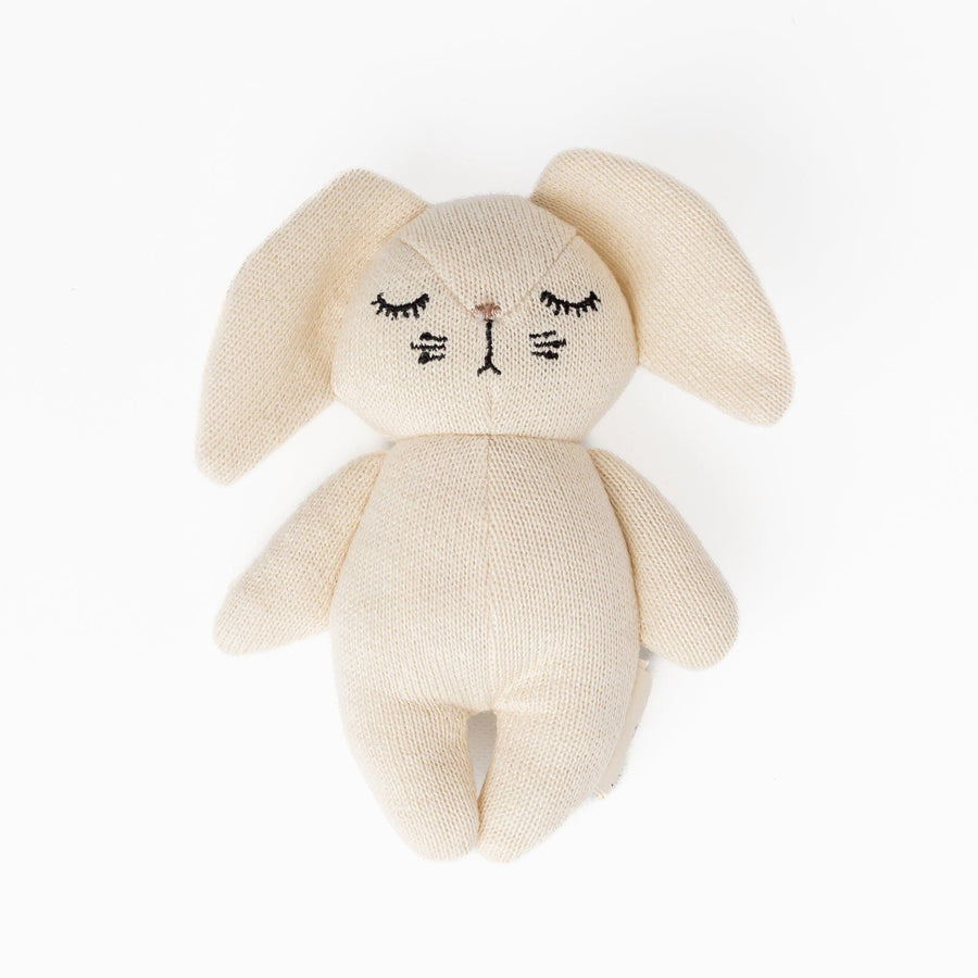 Konges Slojd Rattles Mini Soft Toy Rabbit Rattle