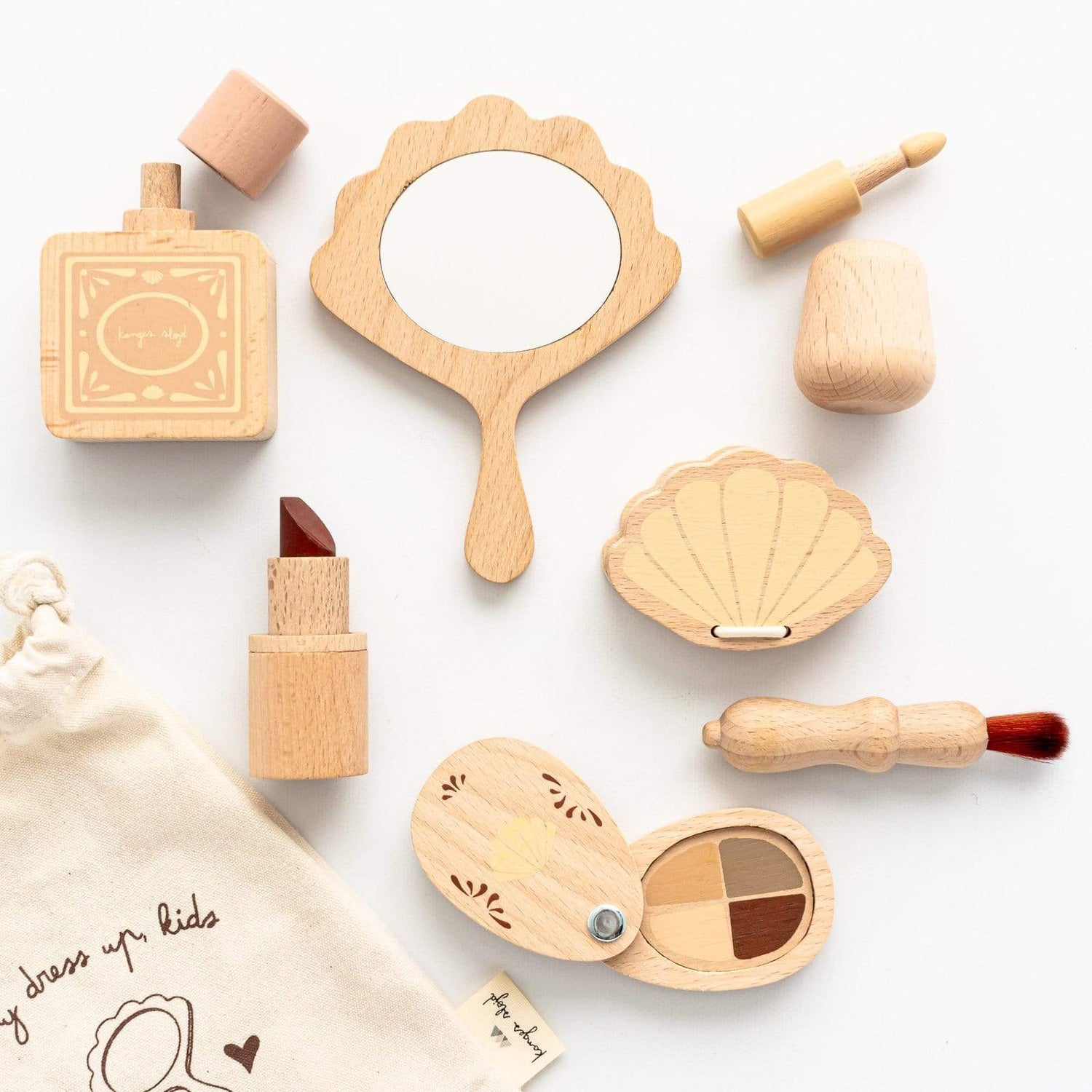 Konges Slojd Pretend Play Wooden Beauty Set