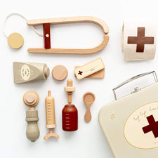 Konges Slojd Pretend Play Wooden Doctor Set