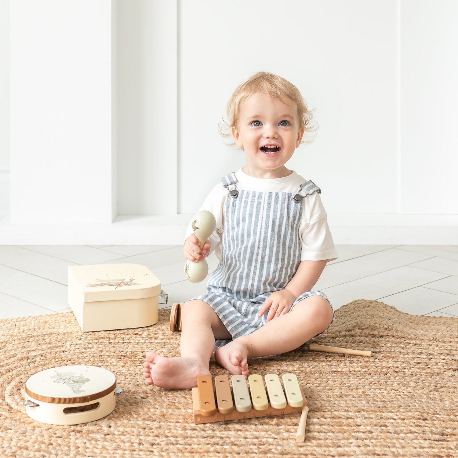 Konges Slojd Pretend Play Wooden Music Set