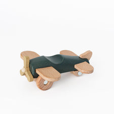 Konges Slojd Things That GO Wooden Toy Airplane Wooden Toy Police Car | Toy Police Car